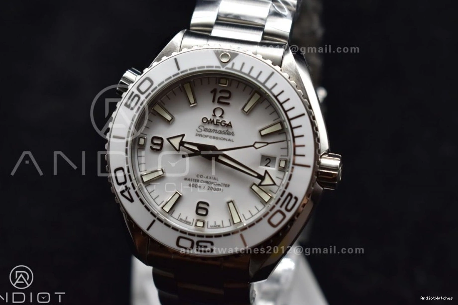 Seamaster Ocean Planet like 1:1 39.5mm Genuine Cozy 600m Made White 486 Factory VS 1120